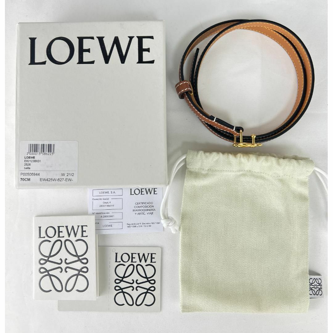 【新品・未使用】ロエベ　ベルト　LOEWE 70cm　monogram