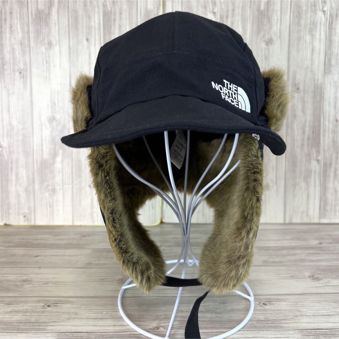 希少】THE NORTH FACE FRONTIER CAP 黒×茶 Mサイズ-