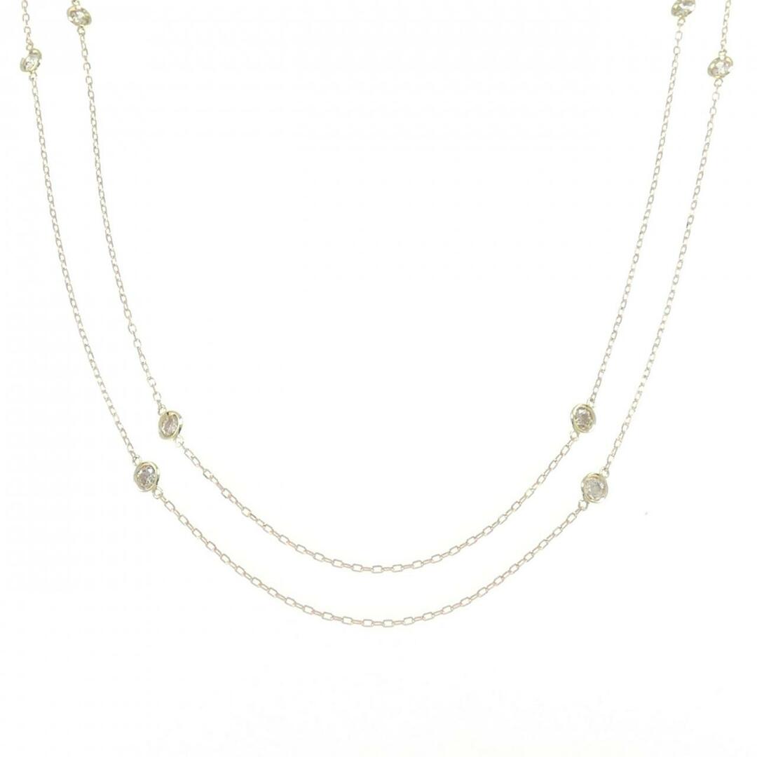 PT 2WAY ダイヤモンド ネックレス 1.00CT