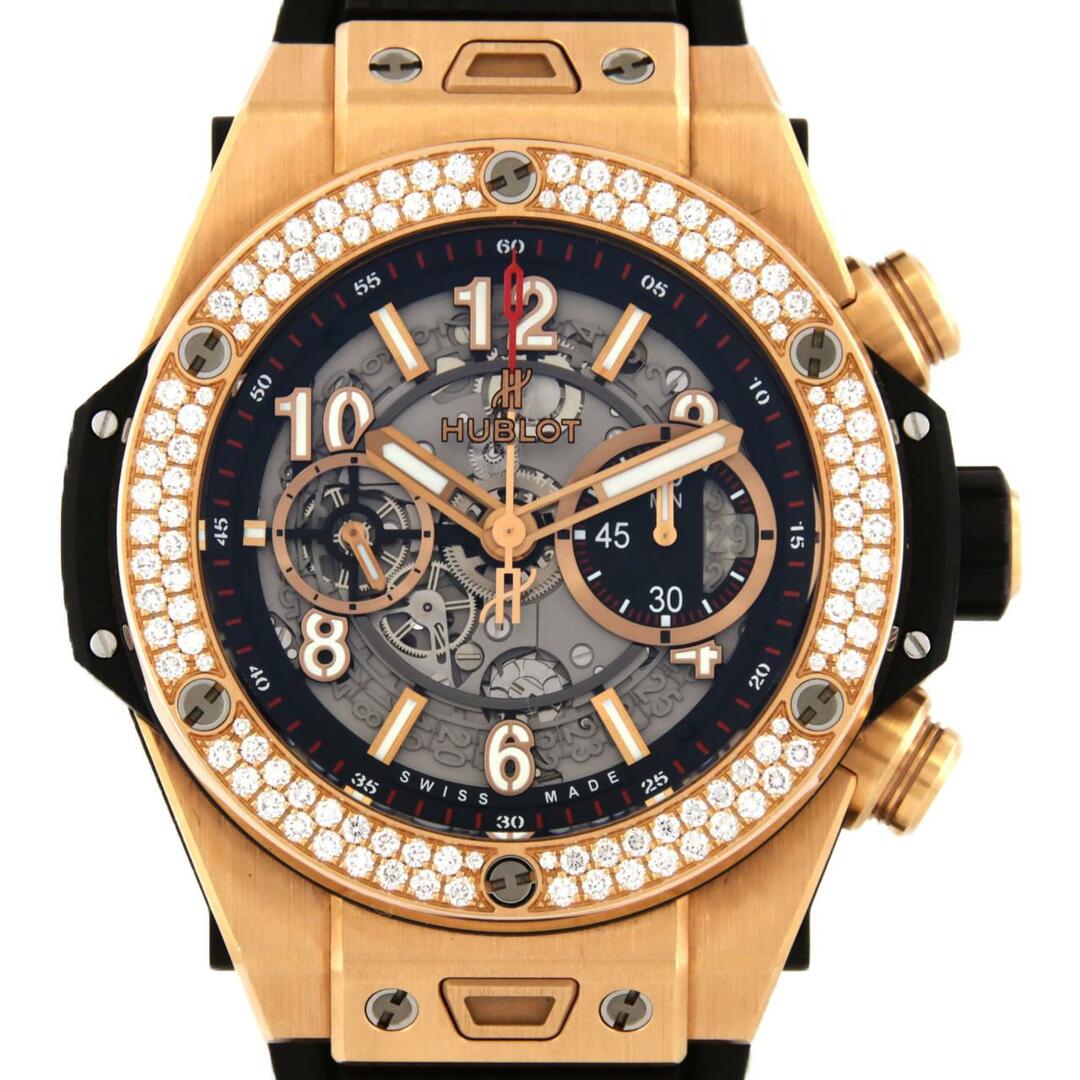 HUBLOT - ウブロ ビッグバンウニコキングゴールドダイヤモンド 411.OX