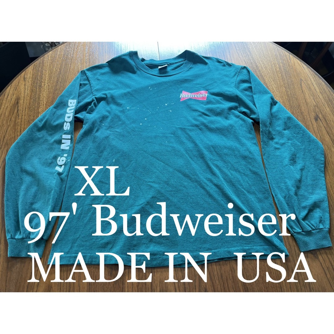 90's vintage Tシャツ　Budweiser Marlboro