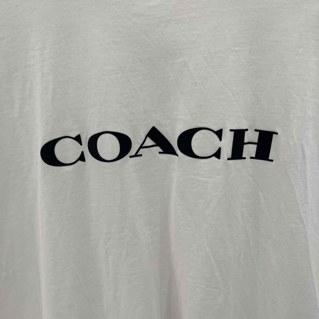 COACH(コーチ)のコーチ　coach ティシャツ　レディース　美品　メンズ レディースのトップス(Tシャツ(半袖/袖なし))の商品写真