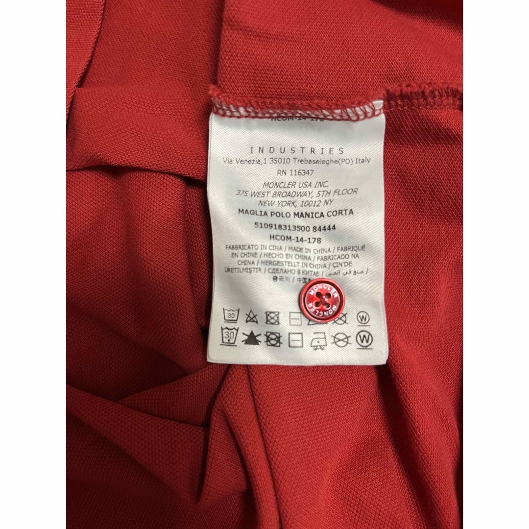 【価格交渉歓迎】MONCLER 定番ワッペン ポロシャツ
