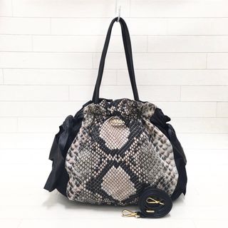 プラダ(PRADA)の☆美品・白タグ付☆PRADA NYLON ST. PITON2wayハンドバッグ(ハンドバッグ)