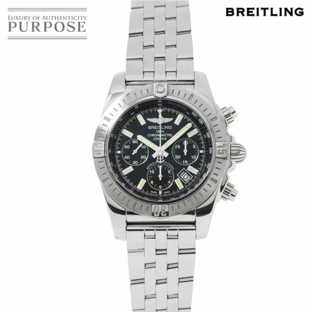 BREITLING(ブライトリング)のブライトリング BREITLING クロノマット JSP 日本限定モデル AB0115 クロノグラフ メンズ 腕時計 デイト 自動巻き Chronomat VLP 90206270 メンズの時計(腕時計(アナログ))の商品写真