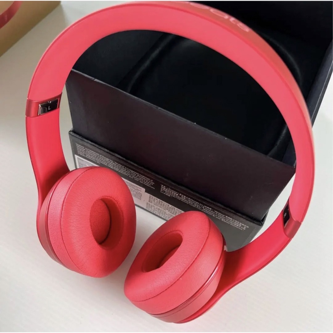 Beats Solo2 Wireless Red 【美品】24時間以内発送