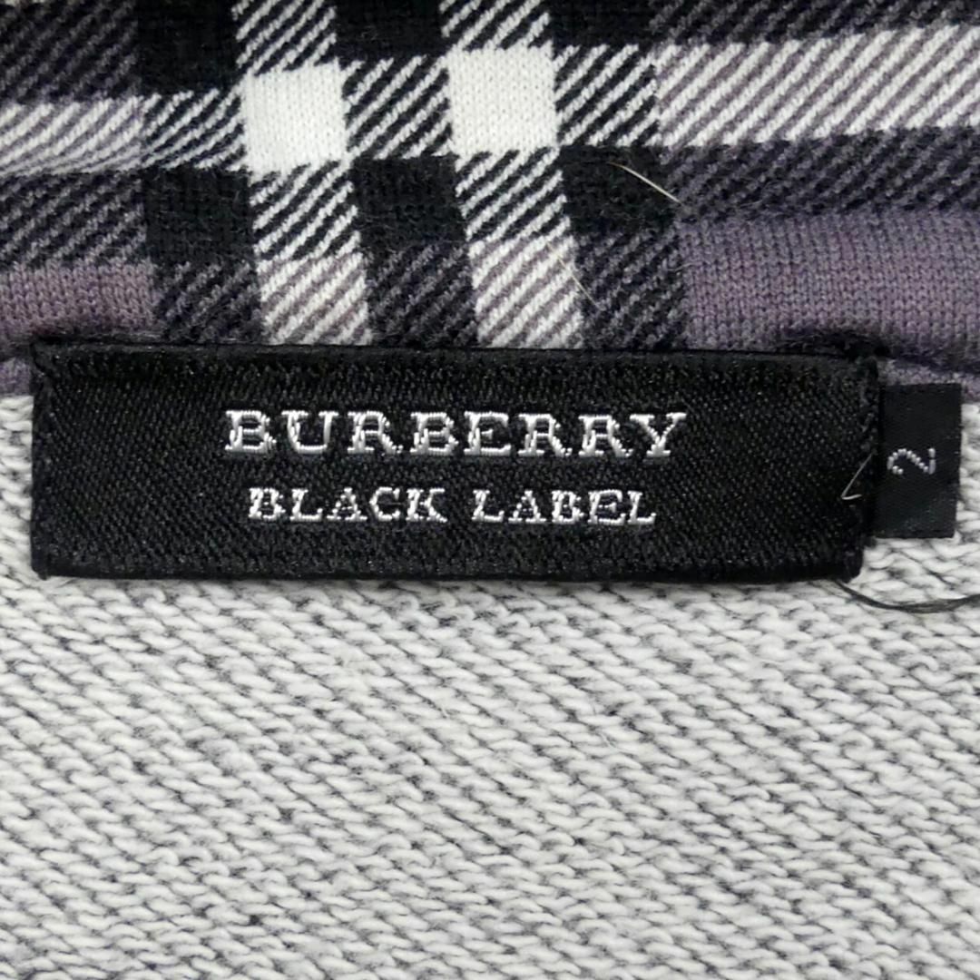 即決 BURBERRY BLACK LABEL メンズM 廃版 パーカー バーバリーブラック ...