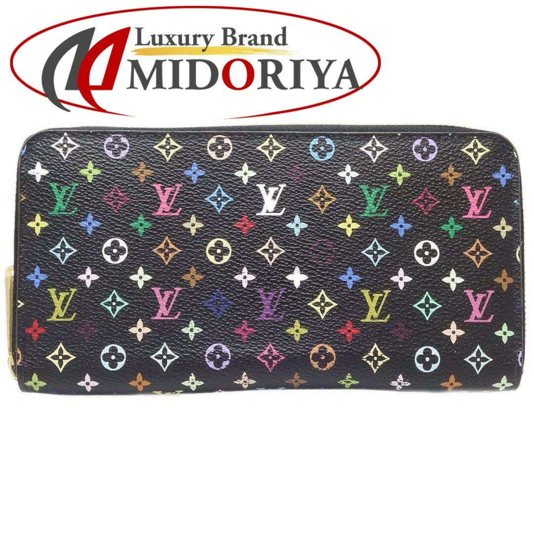 LOUIS VUITTON ルイヴィトン マルチ ジッピーウォレット M60243 長財布 ノワール グルナード/083893ミドリヤ本店状態