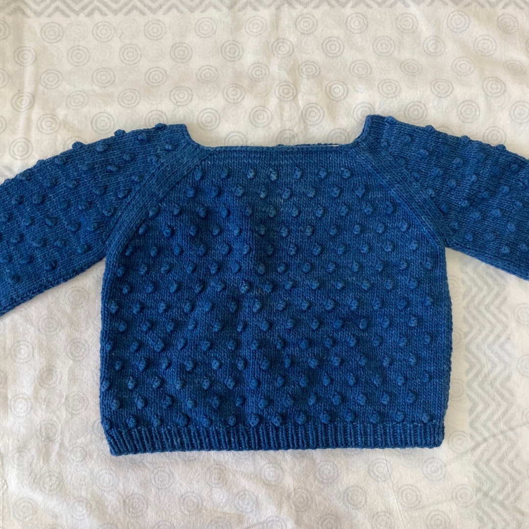 misha&puff popcorn sweater 18-24m 1