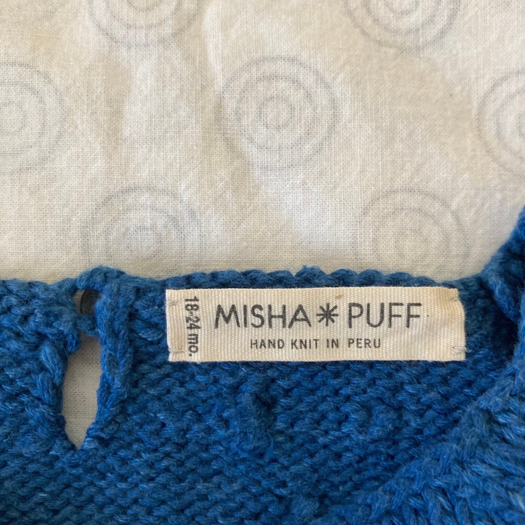 misha&puff popcorn sweater 18-24m 5