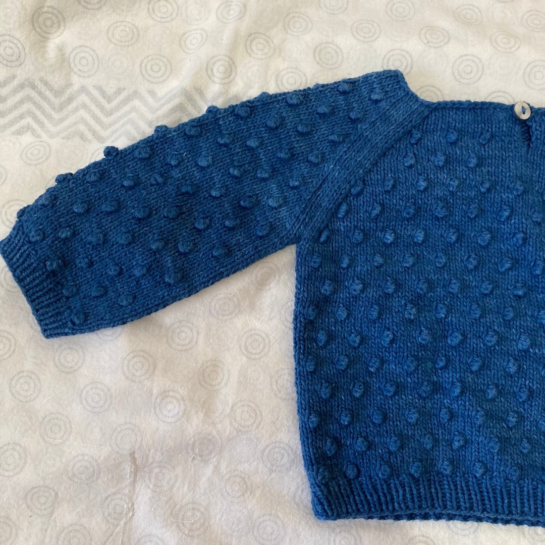 misha&puff popcorn sweater 18-24m 6