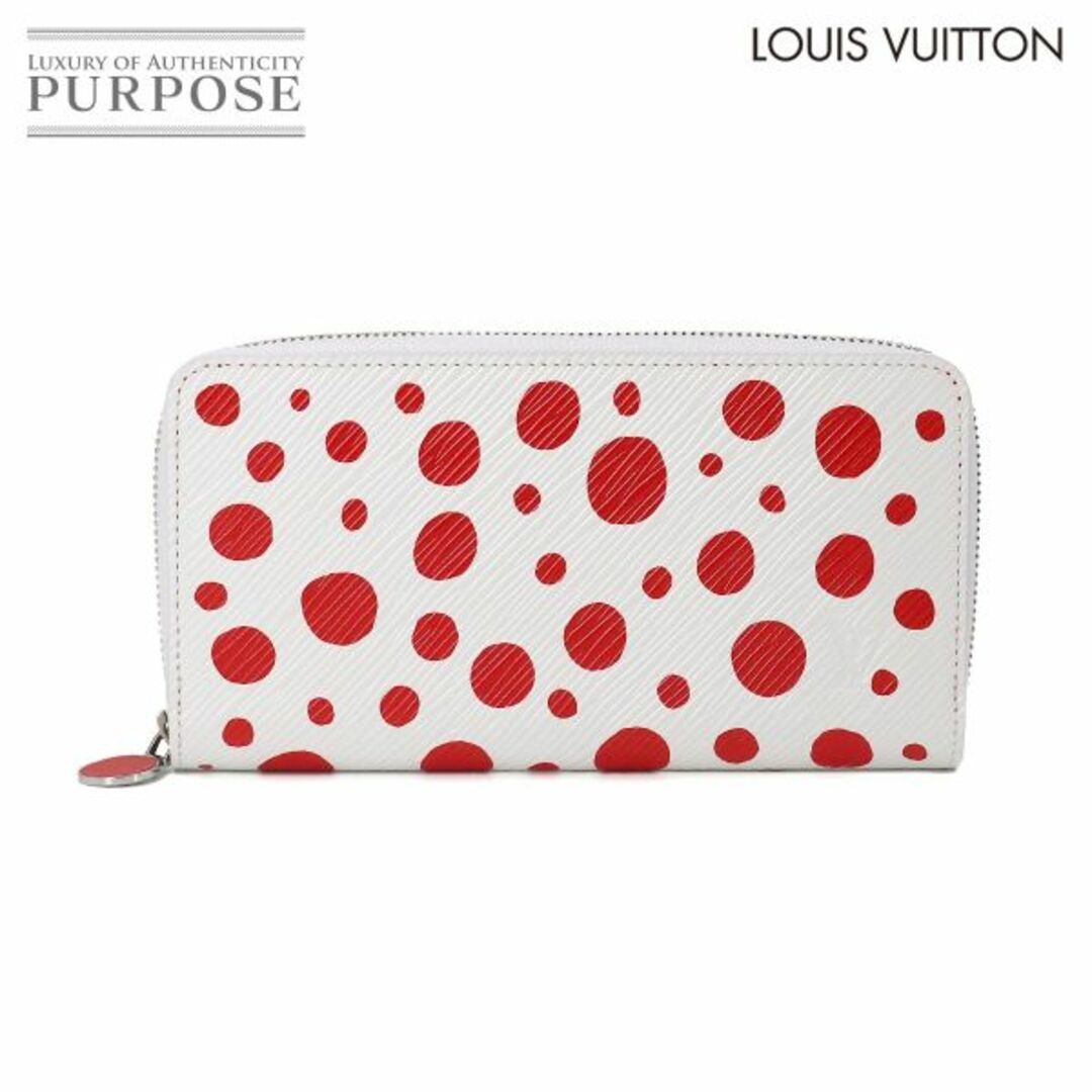 未使用 展示品 ルイ ヴィトン LOUIS VUITTON エピ インフィニティ ドット LVxYK ジッピー ウォレット 長財布 ホワイト M81961 VLP 90204611