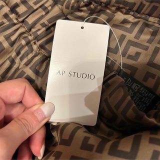 AP STUDIO - 【AP STUDIO】モノグラムプリントパンツ 36サイズの通販