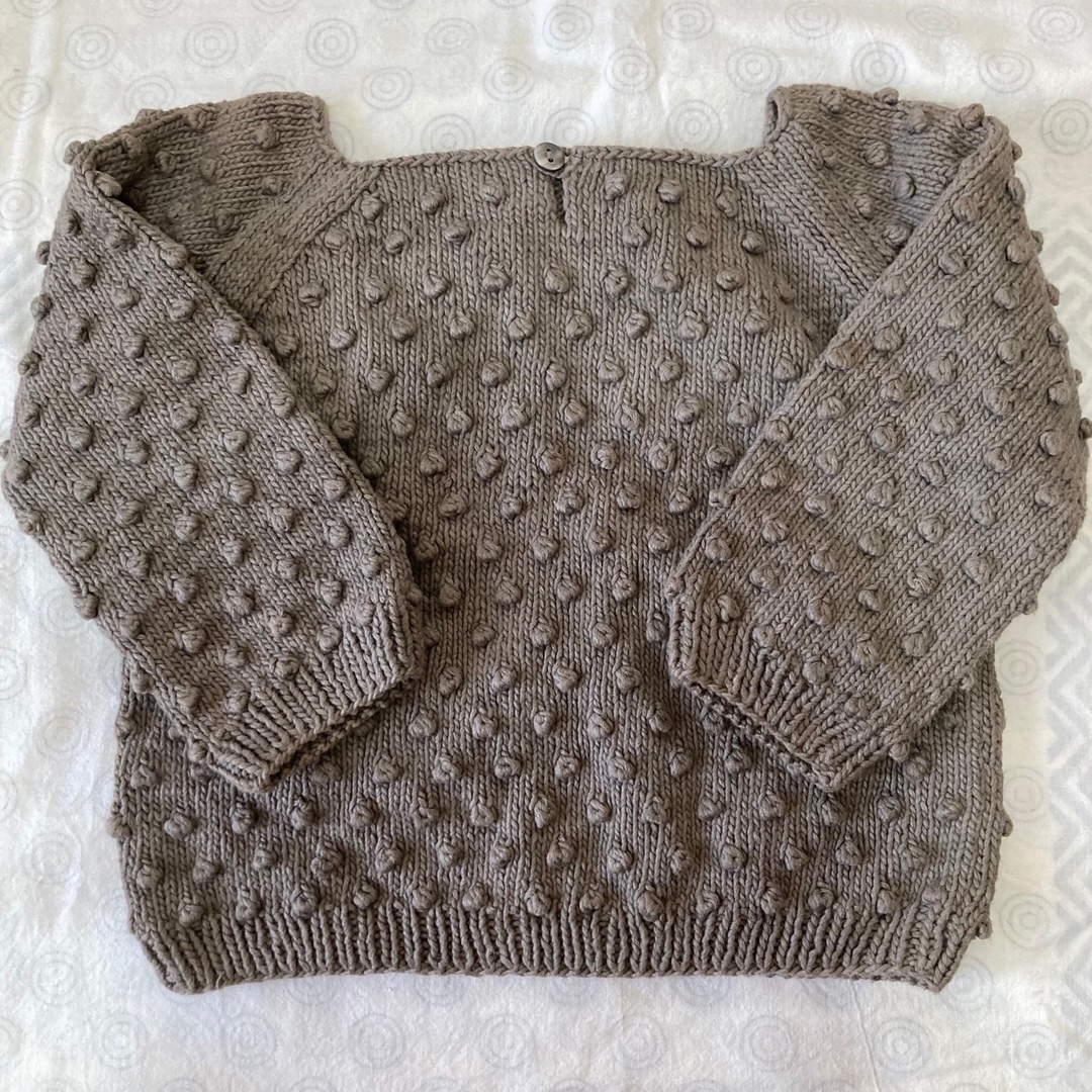 misha&puff popcorn sweater 3-4y