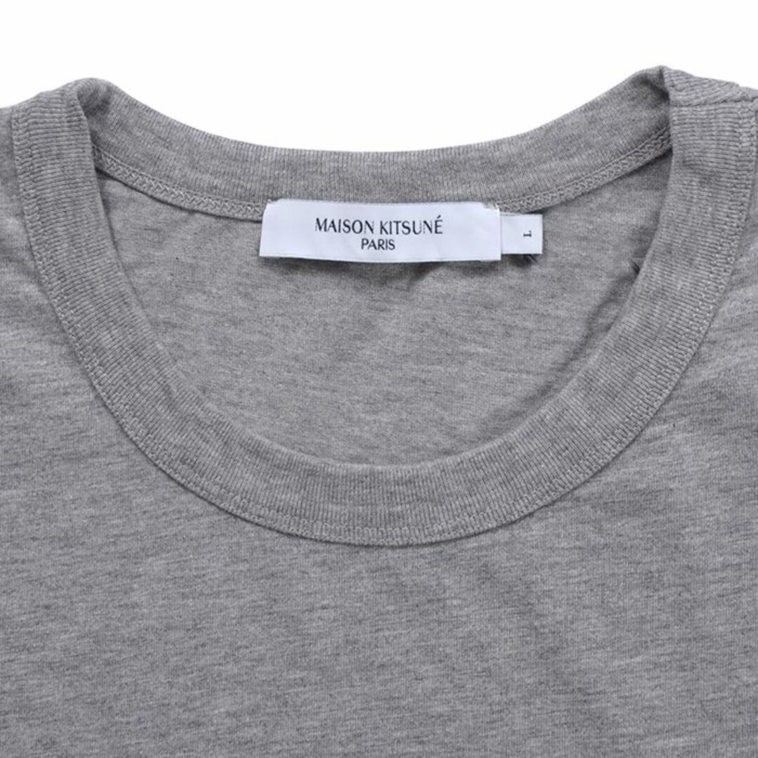 メゾンキツネ  maisonkitsune Tシャツ グレー メンズ