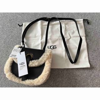 UGG ショルダーバッグ ファーバッグ 巾着バッグ　カラフル　モコモコ