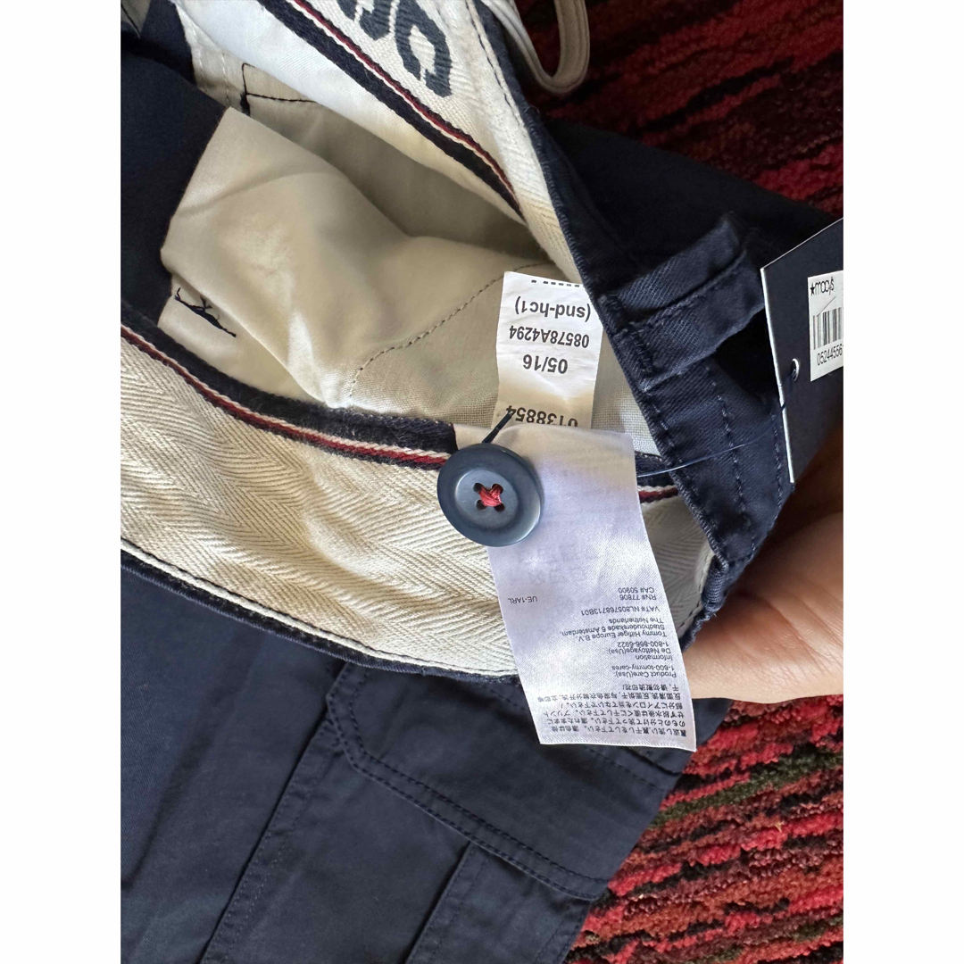 TOMMY HILFIGER(トミーヒルフィガー)のTOMMY ネイビー カーゴ ショートパンツ  USA サイズ36 メンズのパンツ(ショートパンツ)の商品写真