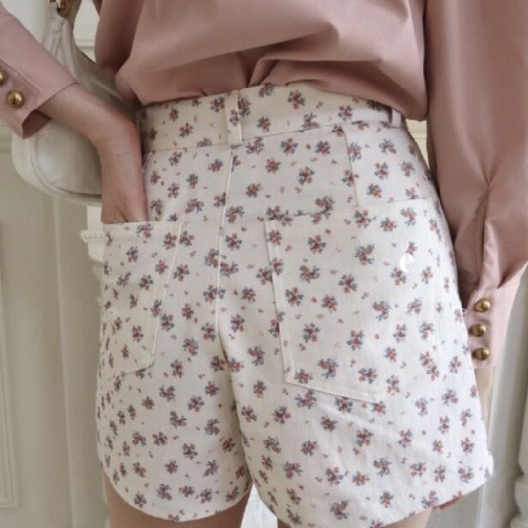 epine Flower short パンツ  エピヌ フラワーショートパンツ