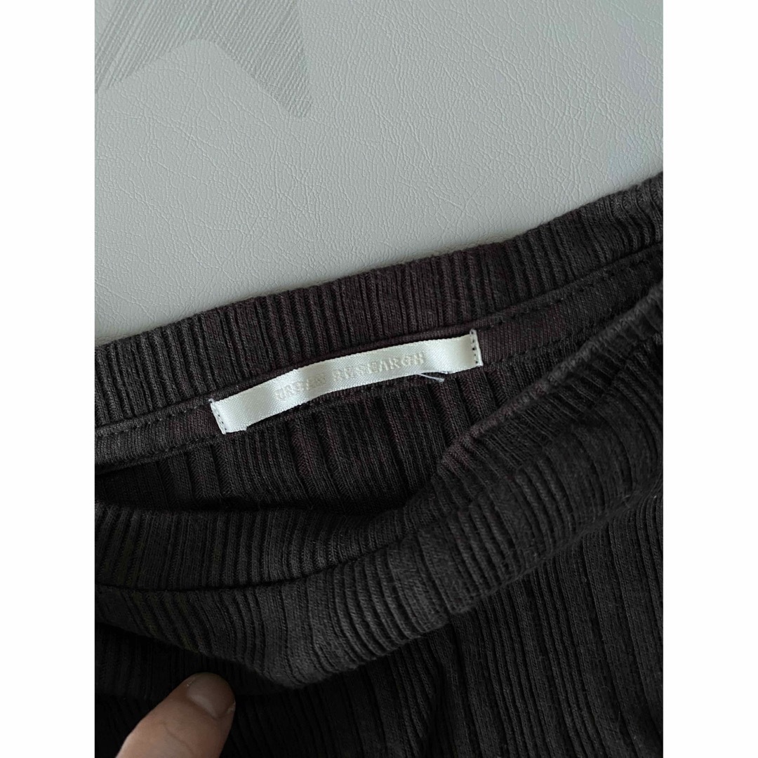 URBAN RESEARCH(アーバンリサーチ)の袖なしトップス　ブラウン レディースのトップス(カットソー(半袖/袖なし))の商品写真