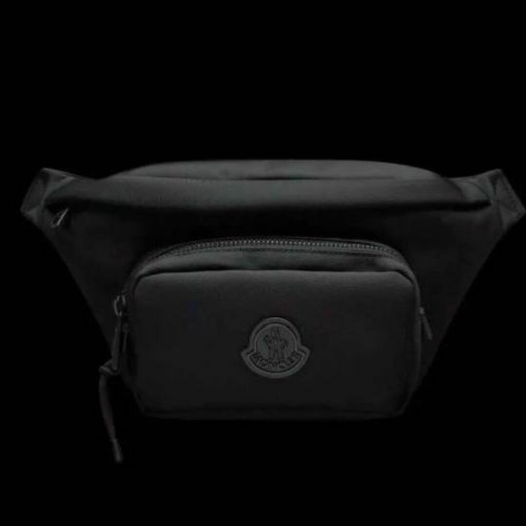 新品】新作 Moncler Durance ベルトバッグ 23SS ブラック - ボディーバッグ