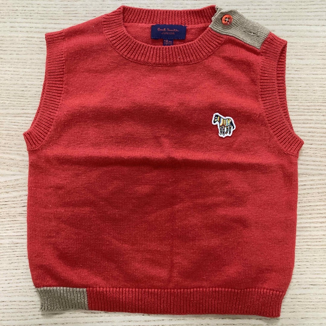 Paul Smith(ポールスミス)のPaulSmith JUNIOR ベスト キッズ/ベビー/マタニティのキッズ服男の子用(90cm~)(ニット)の商品写真