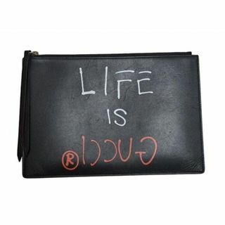 グッチ(Gucci)のグッチ ゴースト セカンドバッグ ゴースト 445597 LIFE IS(その他)