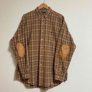 ラルフローレン(Ralph Lauren)のラルフローレン　エルボーパッチ　チェックシャツ(シャツ)