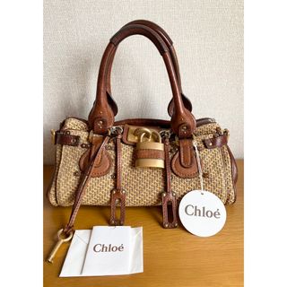 クロエ(Chloe)の希少！Chloe クロエ＊パディントンショルダーバック　ツィード×レザー(ショルダーバッグ)