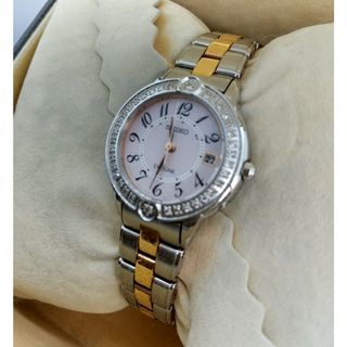 SEIKO - エクセリーヌ プレステージ ライン 美品 電波ソーラー 36P