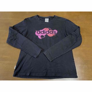 アディダス(adidas)のアディダス　Lサイズ　黒　長袖Tシャツ(Tシャツ(長袖/七分))