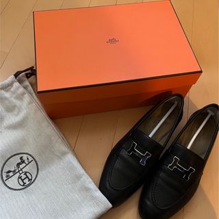 エルメス(Hermes)のHERMES エルメス　モカシンパリ　レア(ローファー/革靴)