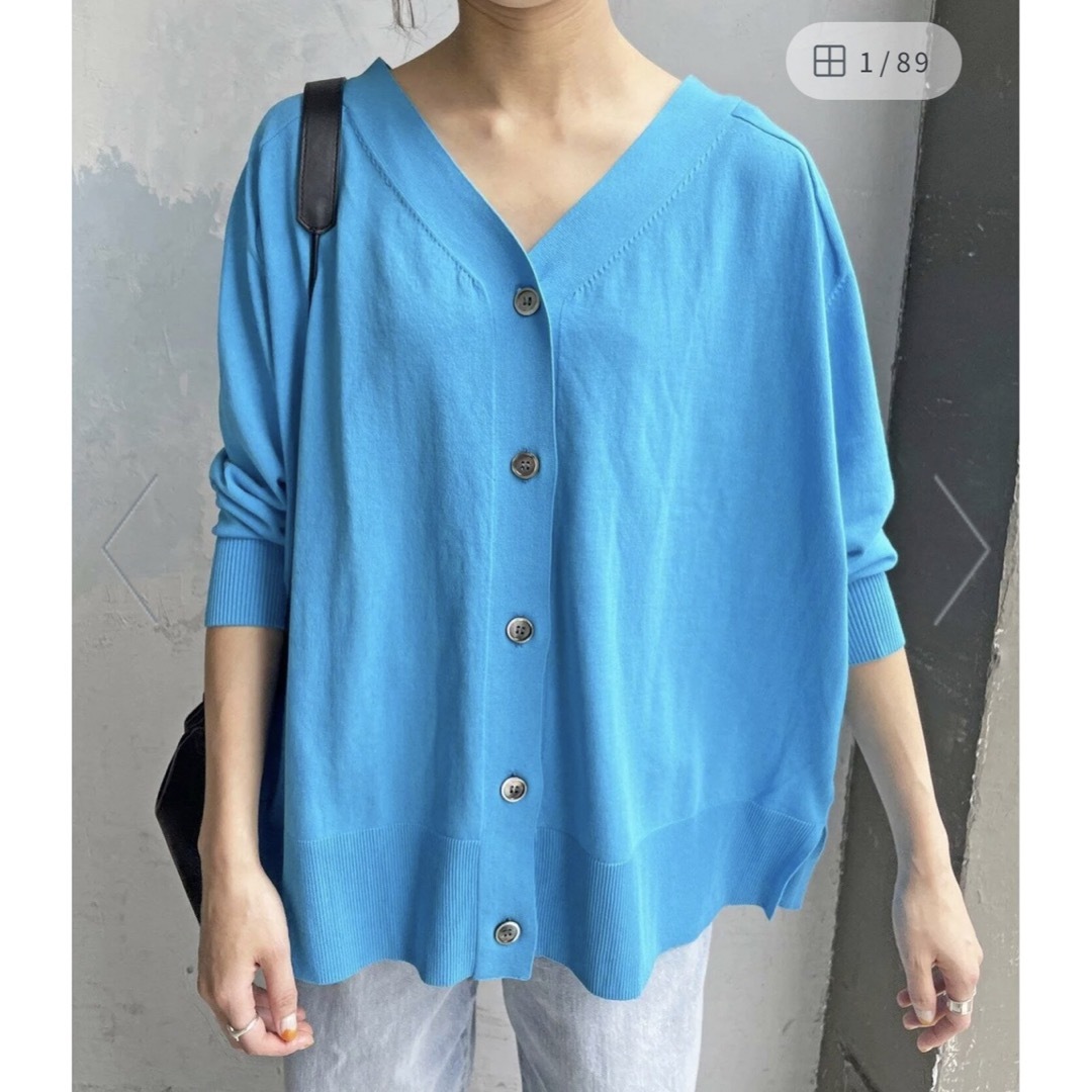 ICECOTTON 2wayオーバーサイズカーディガン-