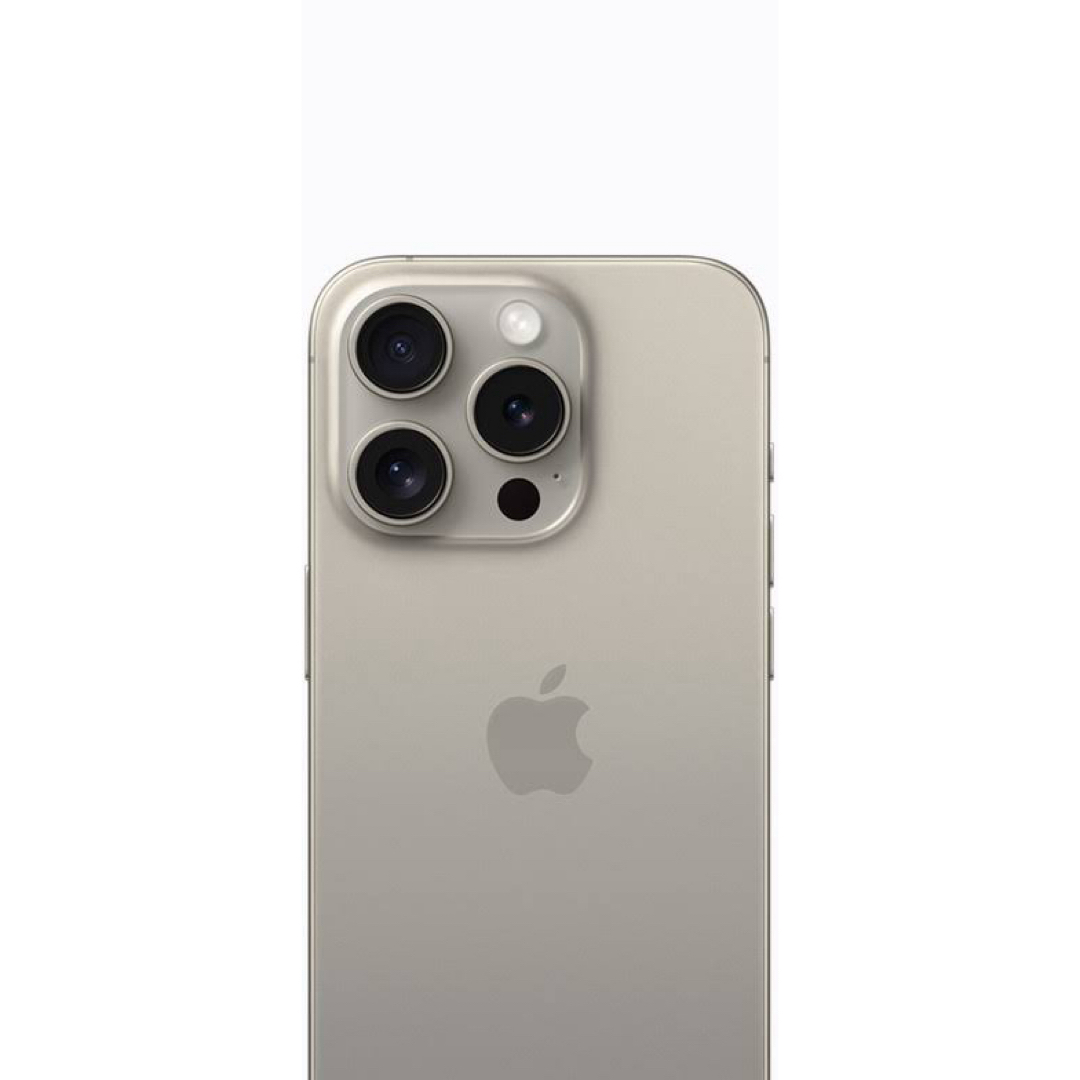 iPhone(アイフォーン)のiPhone 15 pro 256GB ナチュラルチタニアム スマホ/家電/カメラのスマートフォン/携帯電話(スマートフォン本体)の商品写真