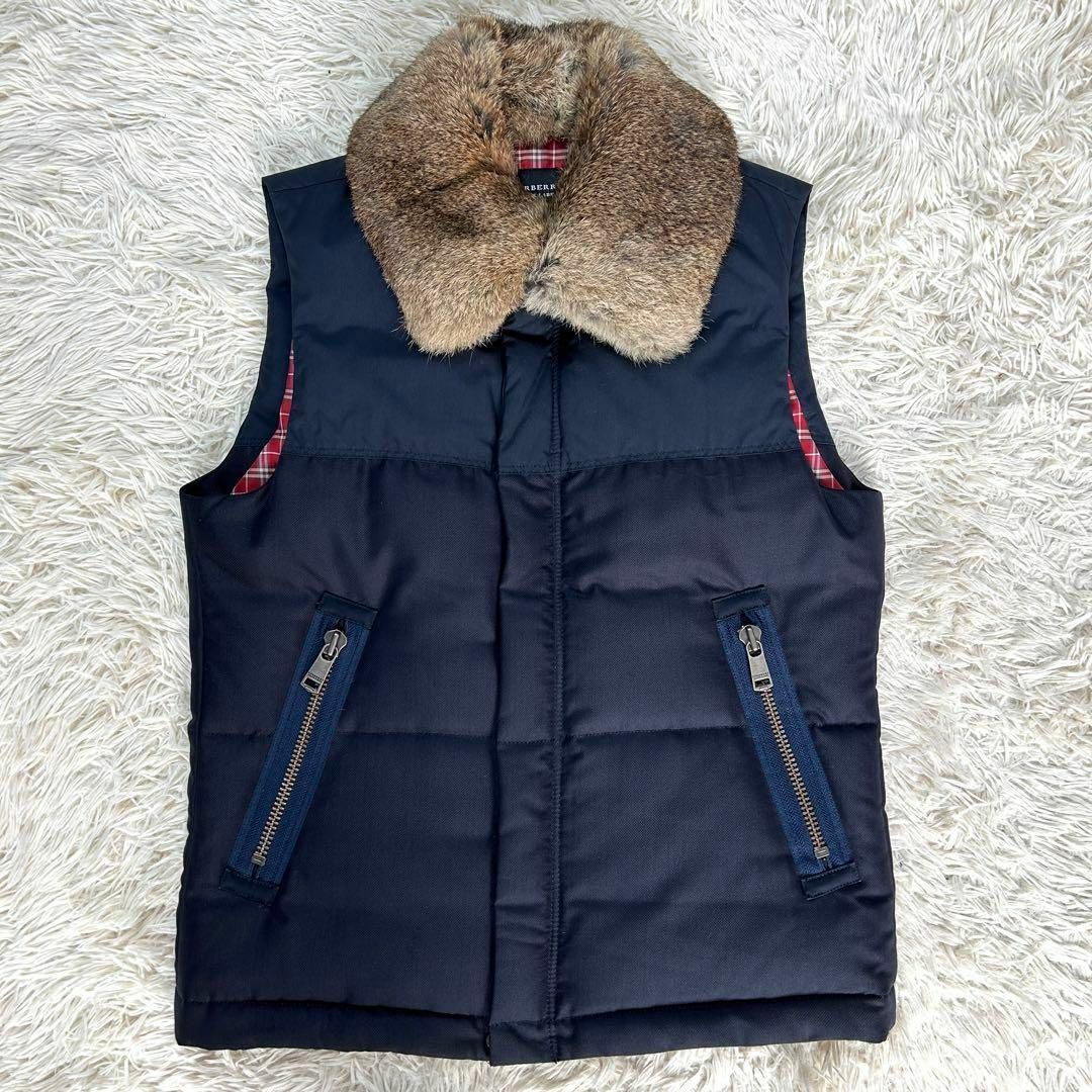 BURBERRY BLACK LABEL - バーバリーブラックレーベル □ ダウンベスト