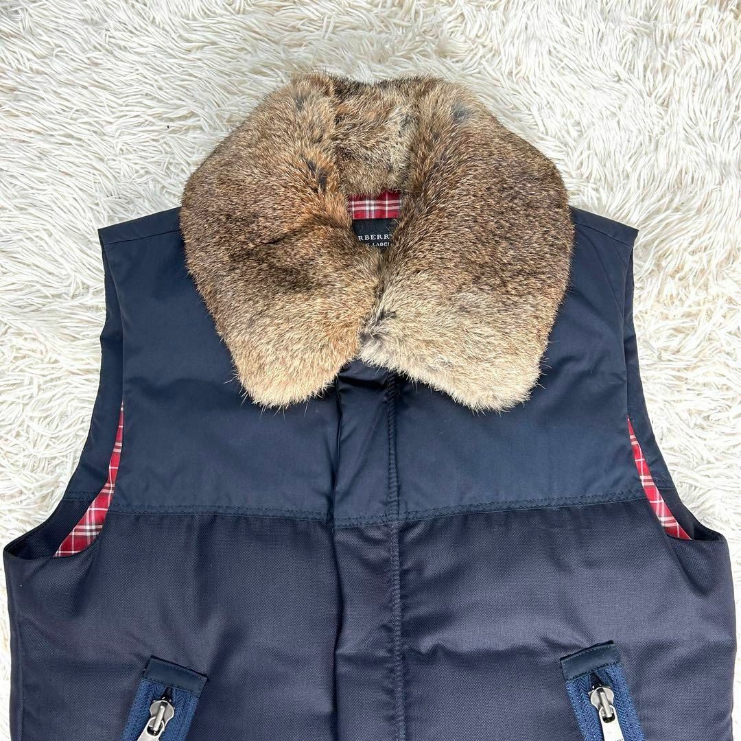 BURBERRY BLACK LABEL - バーバリーブラックレーベル □ ダウンベスト