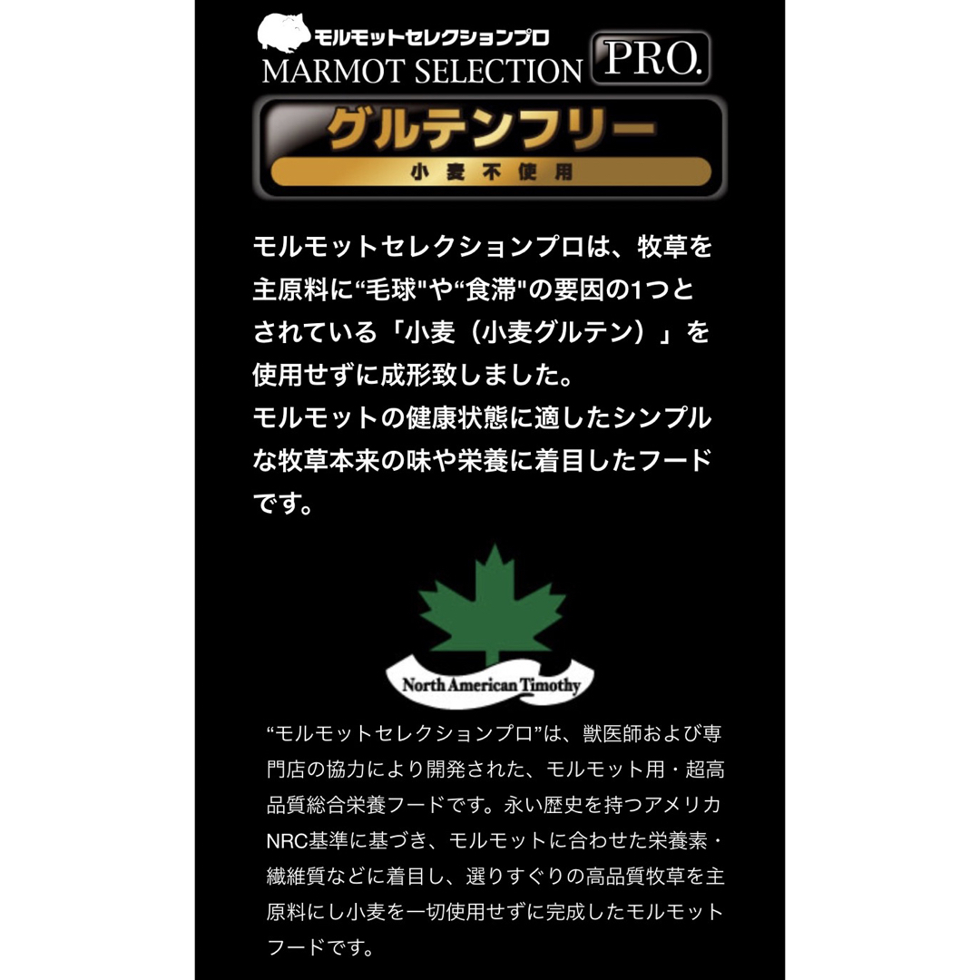 【数量限定!SALE!】モルモットセレクションプ600g×5袋&試食品プレゼント