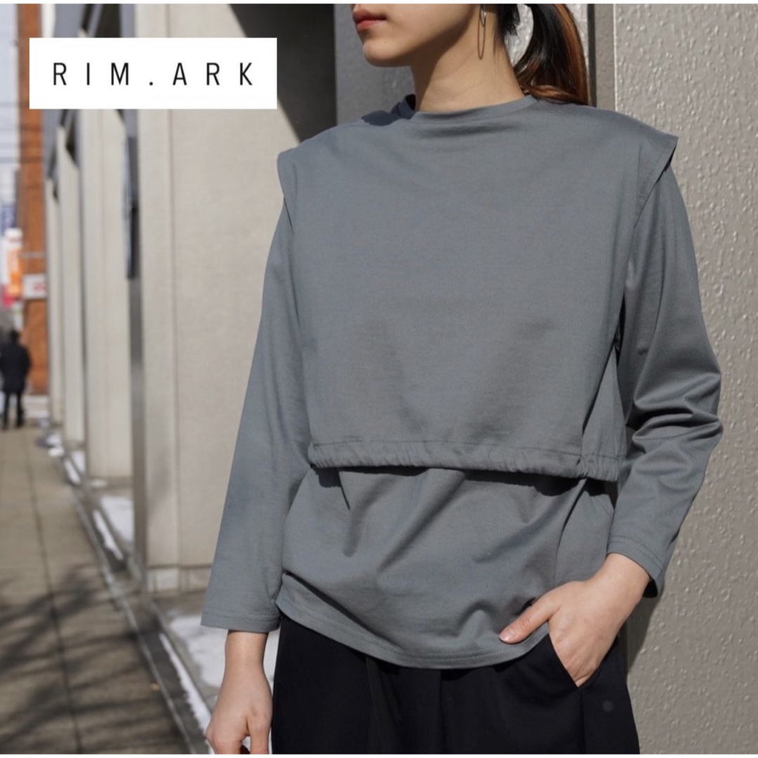 最終値下げ【RIM.ARK】Vest layeard cut tops カットソ | フリマアプリ ラクマ