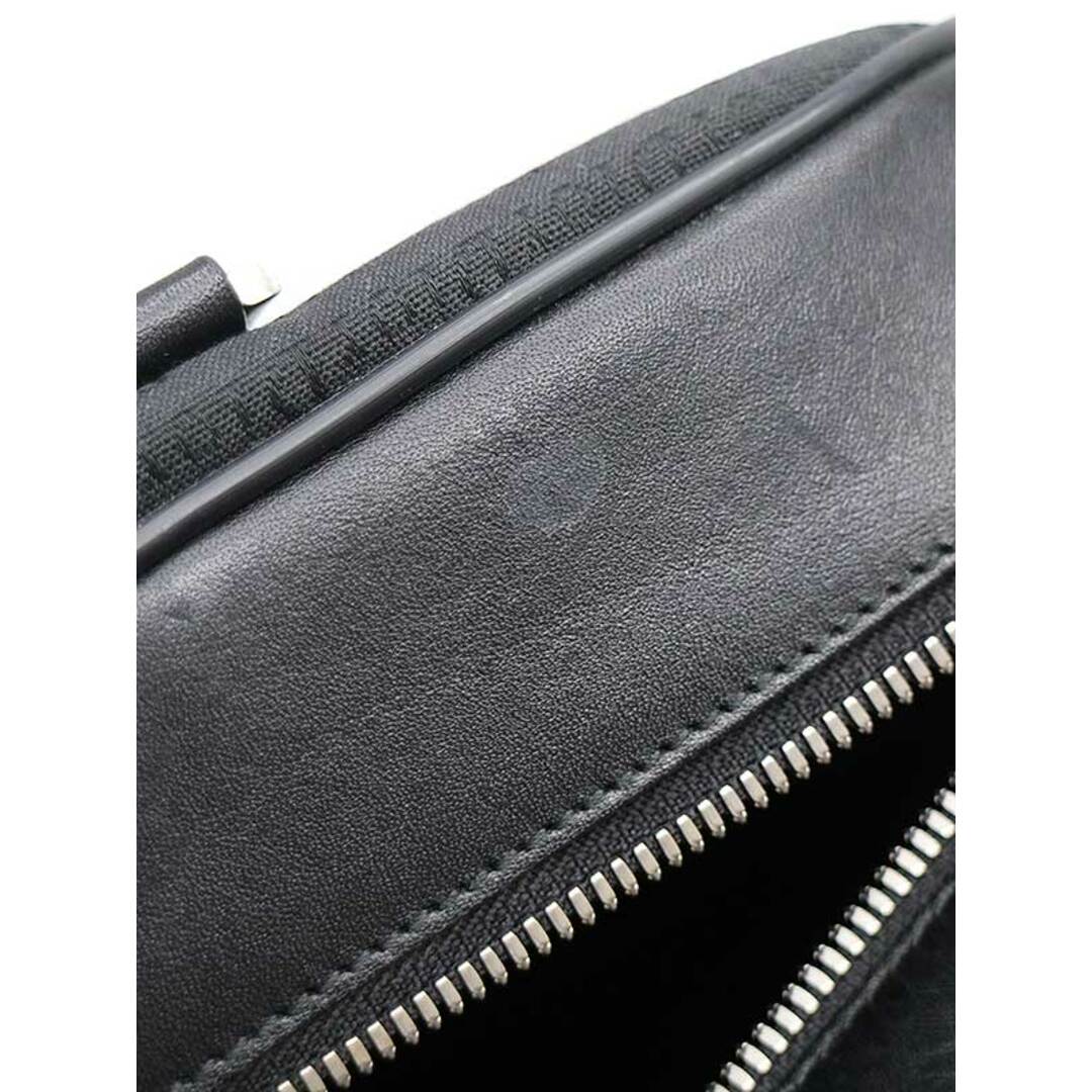Dior HOMME ディオールオム レザーコンビ ロゴ ブリーフケース ビジネスバッグ ブラック 6