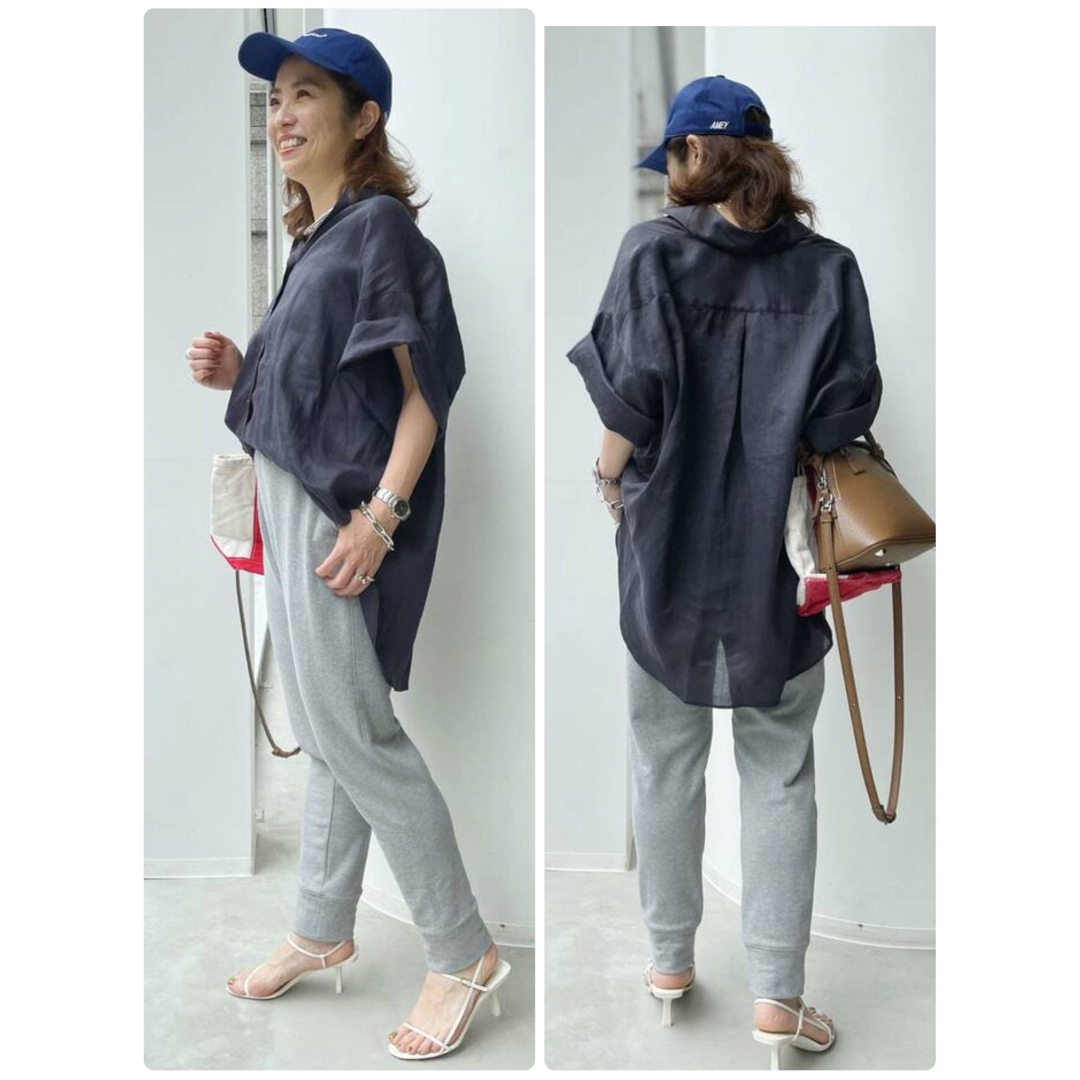 L'Appartement★Ramie Half Sleeve Shirt 3