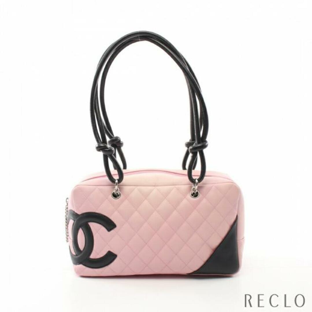 CHANEL - カンボンライン ボーリングバッグ ショルダーバッグ レザー ...