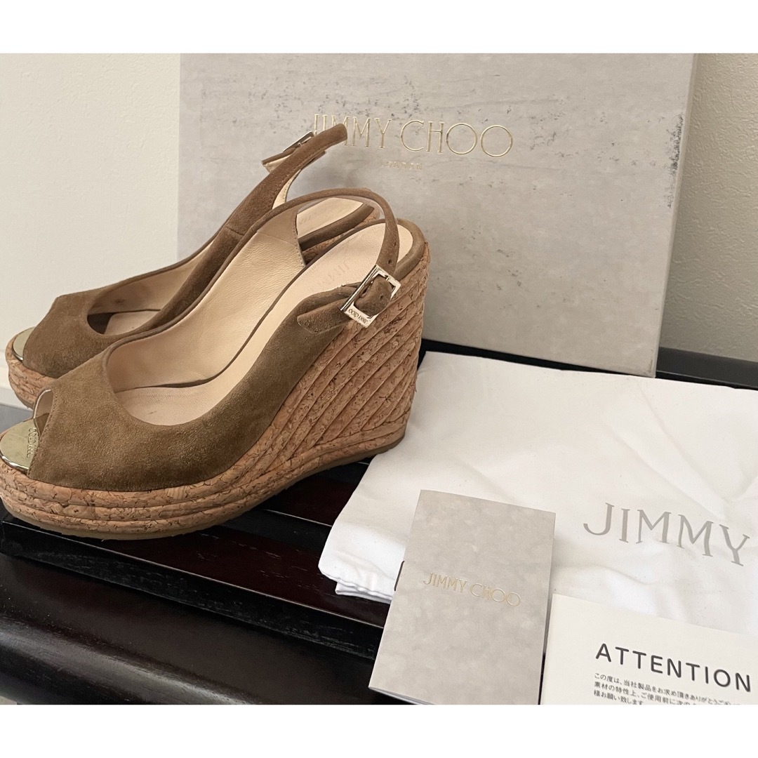 JIMMY CHOO - ジミーチュウ ウェッジソールサンダルの通販 by arflex's