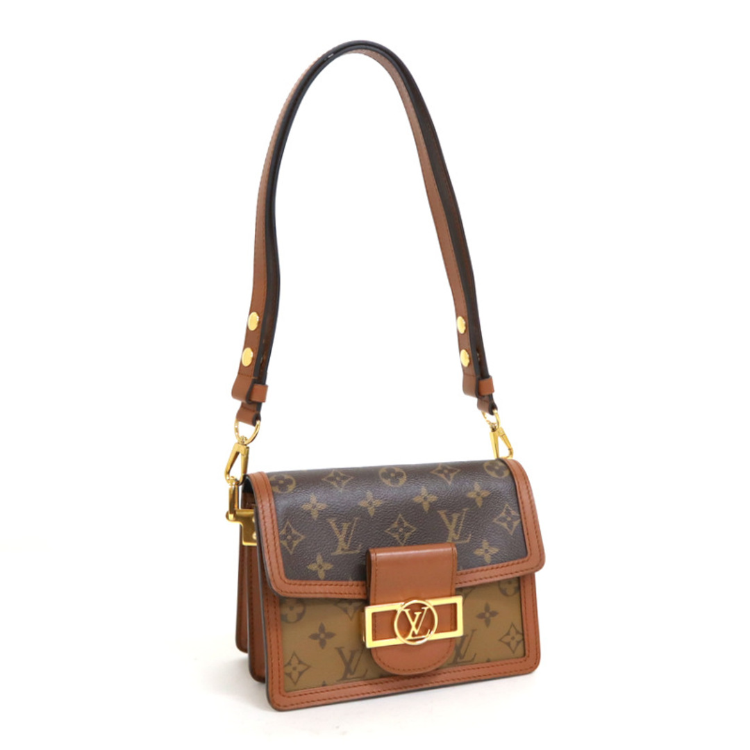 LOUIS VUITTON(ルイヴィトン)の【LOUIS VUITTON】ルイヴィトン ドーフィーヌミニ ショルダーバッグ ブラウン モノグラムリバース M44580 AA4179/br2884kw レディースのバッグ(ショルダーバッグ)の商品写真