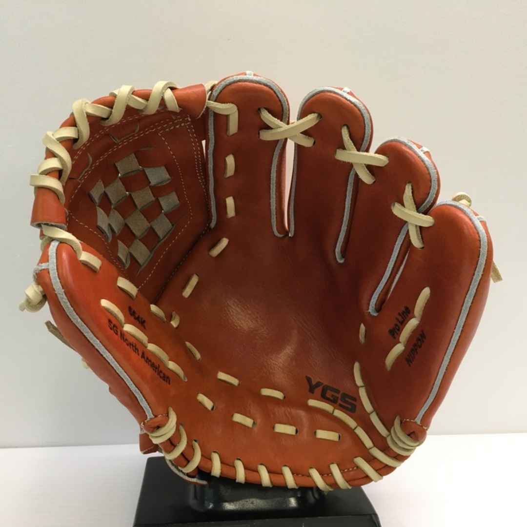 中古品 山本グラブスタジオ YGS 硬式 内野手用グローブ 664K 6991の