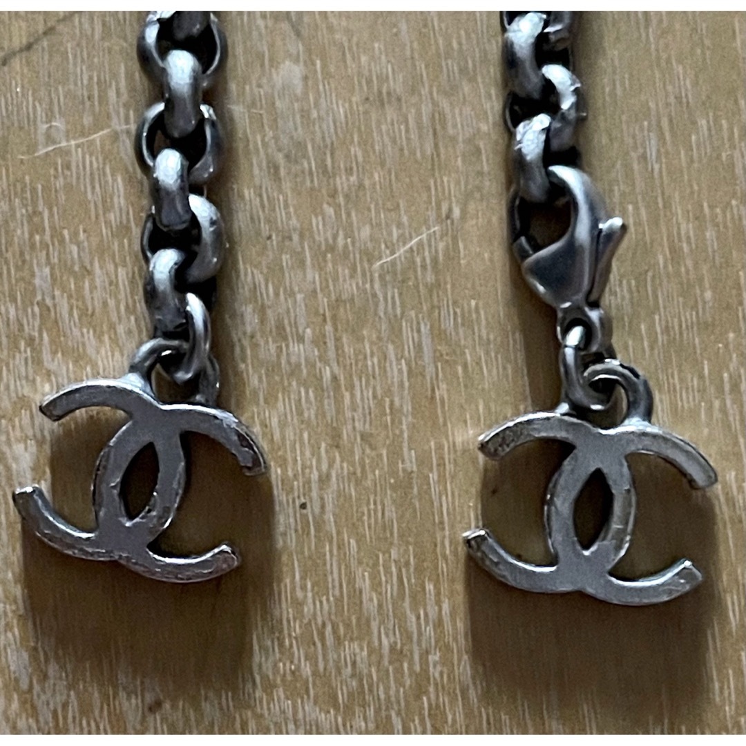 パールが上品な◎【CHANEL】25C CCロゴ チェーンベルト CHANEL ロング ネックレス パール チェーンベルト