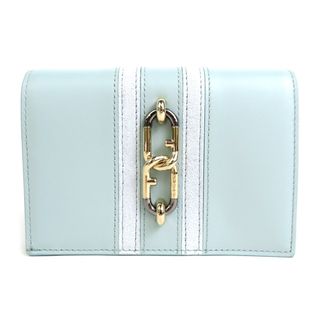 フルラ(Furla)のフルラ Furla 三つ折り財布 レザー ライトグリーン レディース 送料無料【中古】 h29755a(財布)