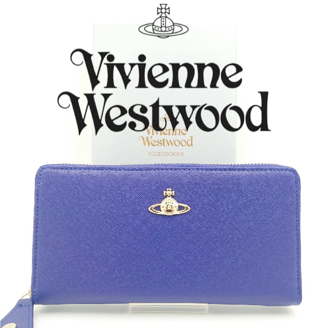 【新品】Vivienne Westwood 長財布 ブルー | フリマアプリ ラクマ