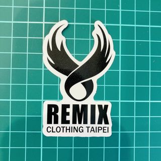 【No.79】　防水ステッカー　REMIX CLOTHING TAIPEI 台北(車外アクセサリ)