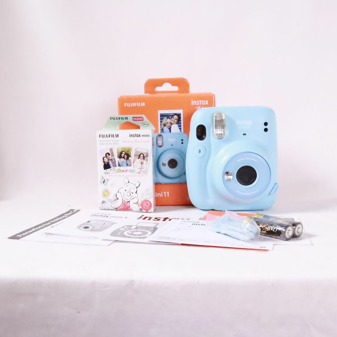 RakumaruttoFujifilm　チェキ　Instaxmini11　+ Fujifilm instantfilm　10枚入り