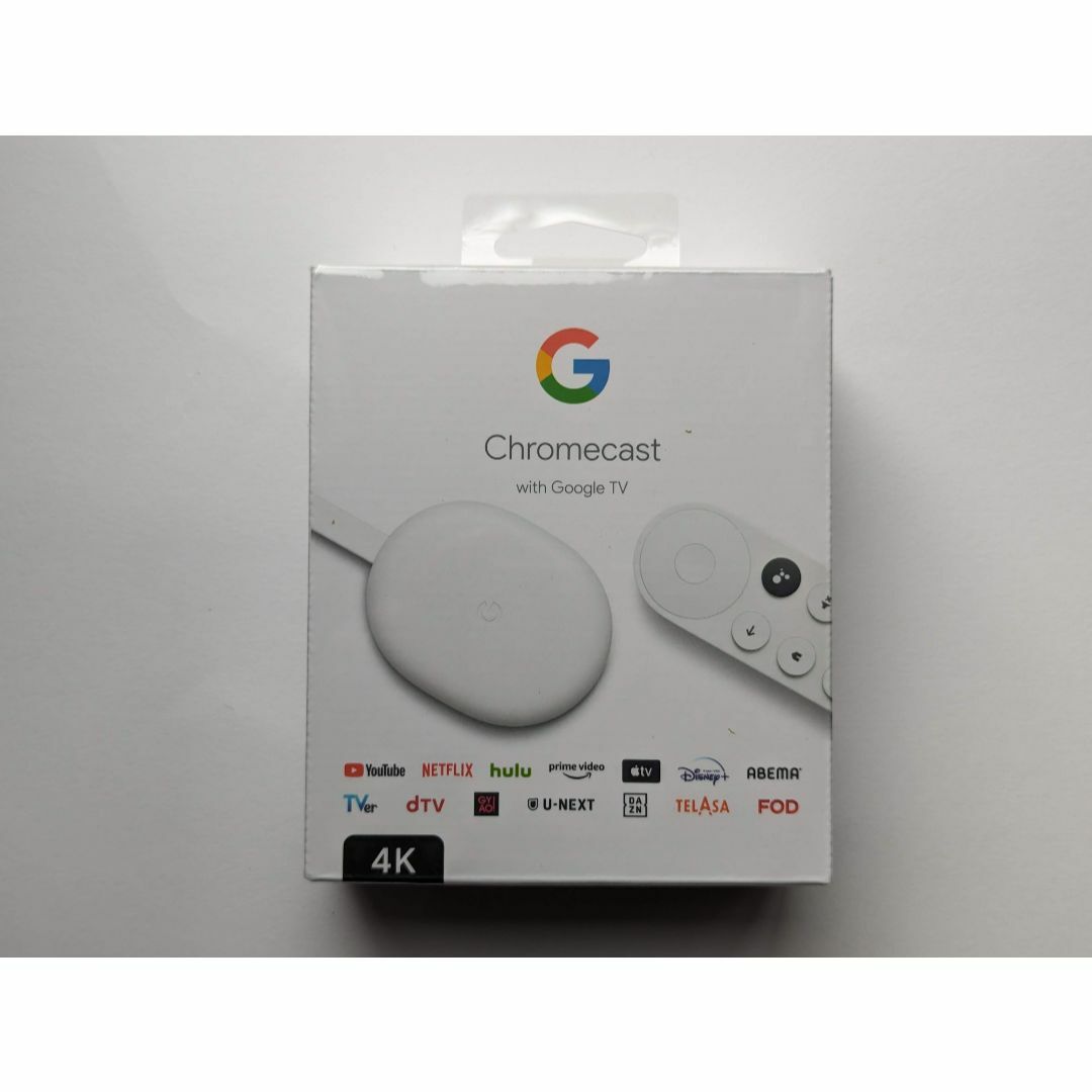 【新品未開封】Chromecast with GoogleTV 4K