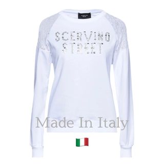 エルマンノシェルヴィーノ(ERMANNO SCHERVINO)の🇮🇹SCERVINO.スウェット¥44600→13600(Tシャツ(長袖/七分))